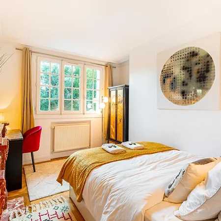 Stylish Modern Apartement - Art, Design, Garden, Thomas Cozy Home ムードン